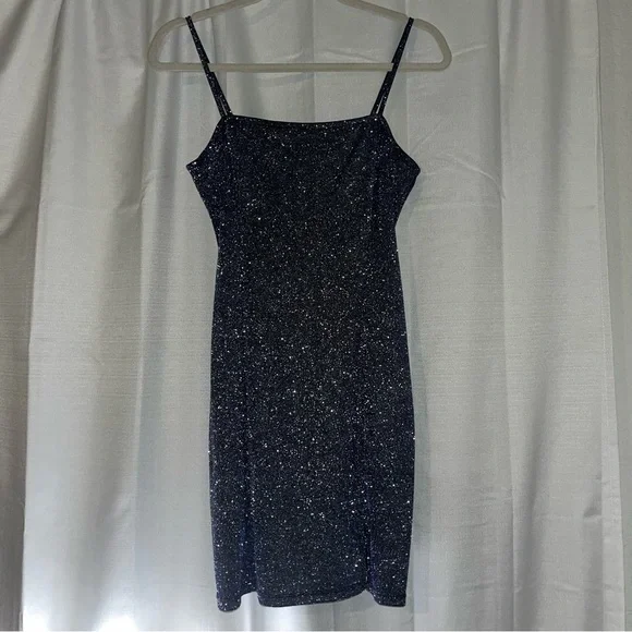 green emerald velvet dress Free People Midnight Blue Sequin Dress (Sz 2)  The Thrifty Hippy